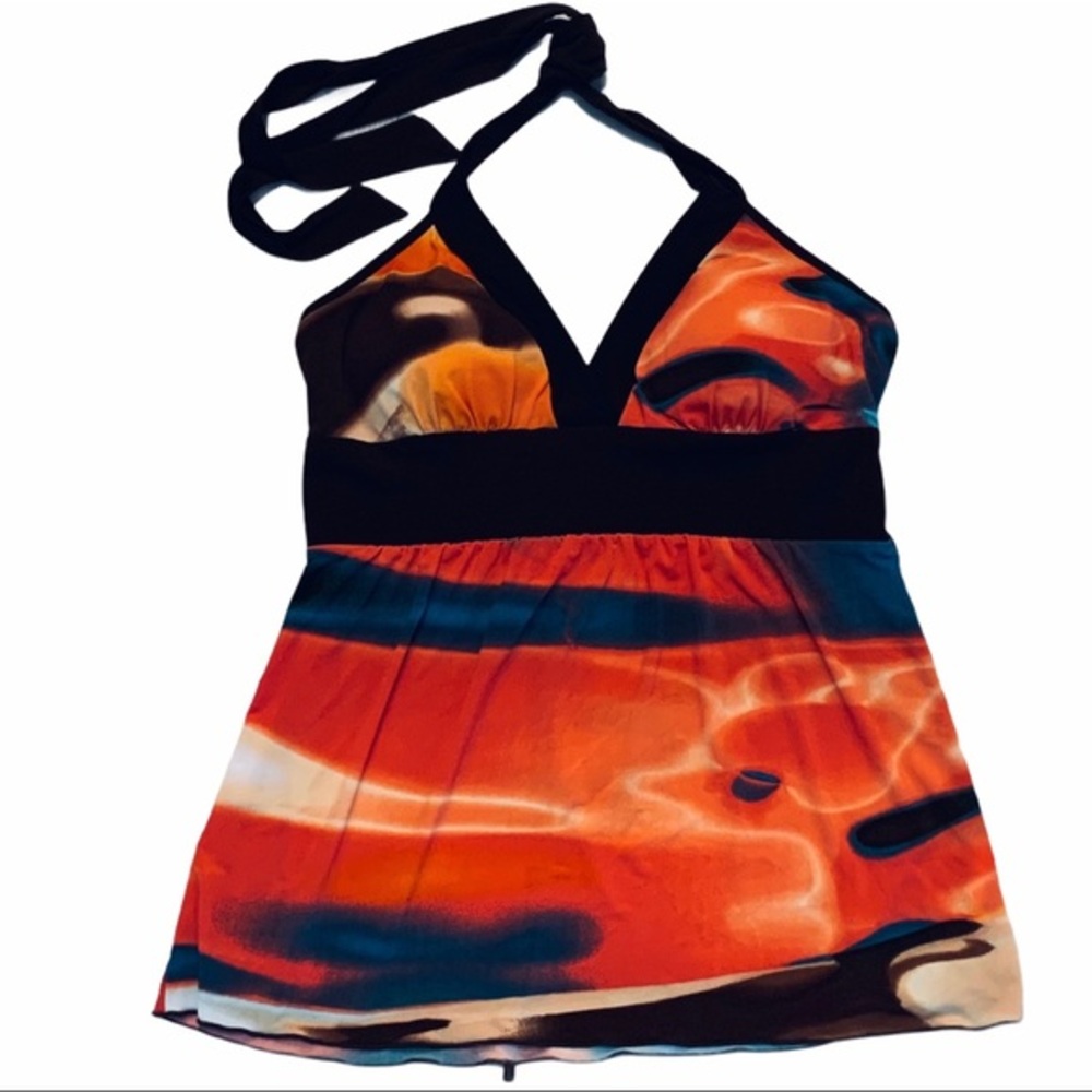 IZ BYER CALIFORNIA Tankini Swim Top Size M
